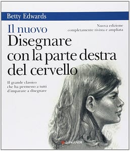 la copertina del libro su come imparare a disegnare di Betty Edwards.